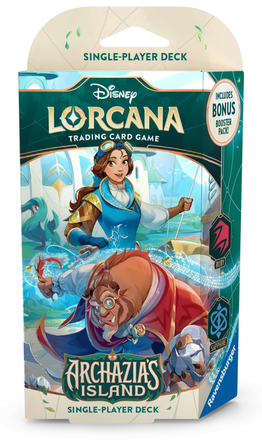 Techzone Geelong Disney Lorcana TCG - S7 Archazia's Island Starter Deck: Ruby & Sapphire